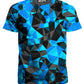 Blue and Black Geo Men's T-Shirt, Big Tex Funkadelic, | iEDM