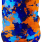 Blue and Orange Paint Splatter 2 Bandana Mask, Big Tex Funkadelic, | iEDM