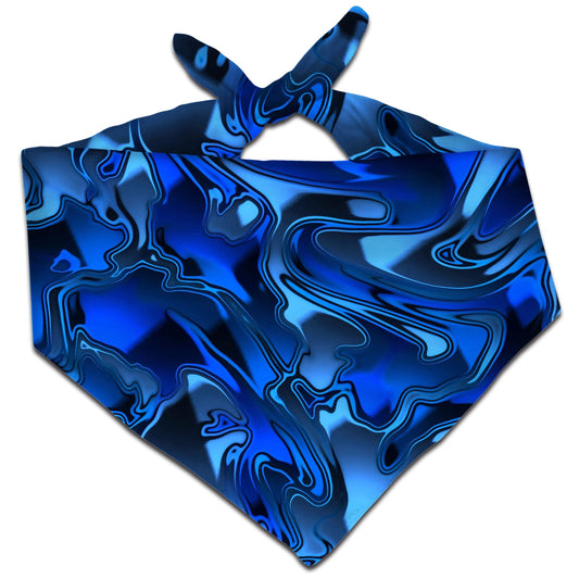 Blue Chromatic Melt Bandana, Big Tex Funkadelic, | iEDM