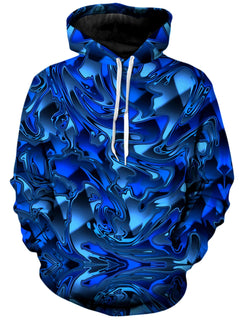 Big Tex Funkadelic - Blue Chromatic Melt Unisex Hoodie