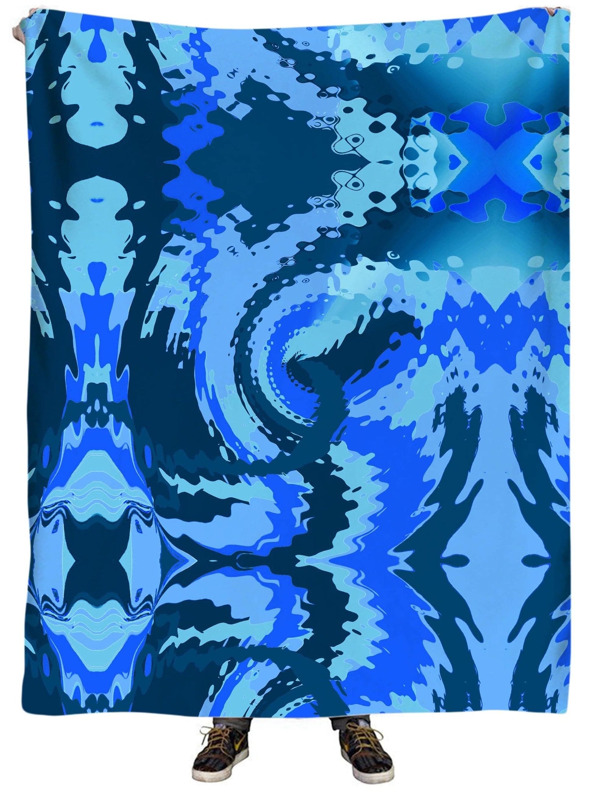Blue Magic Plush Blanket, Big Tex Funkadelic, | iEDM