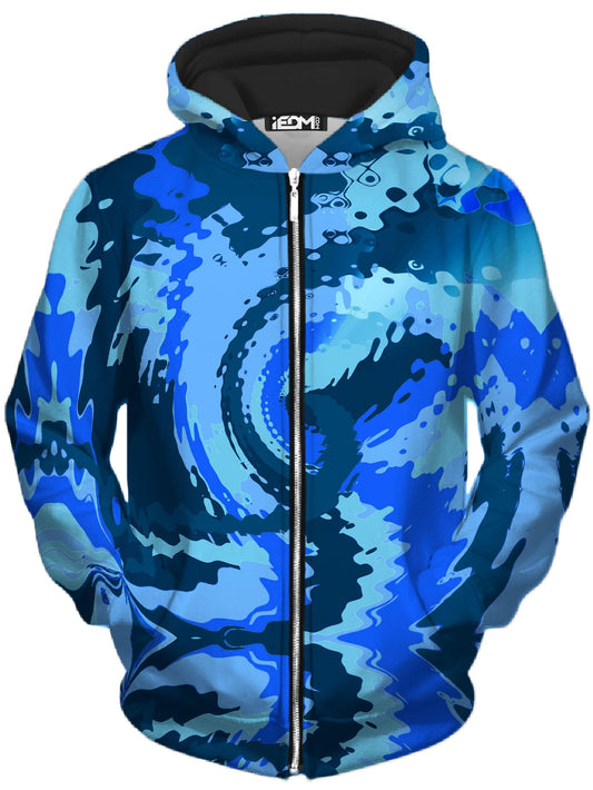 Blue Magic Unisex Zip-Up Hoodie, Big Tex Funkadelic, | iEDM