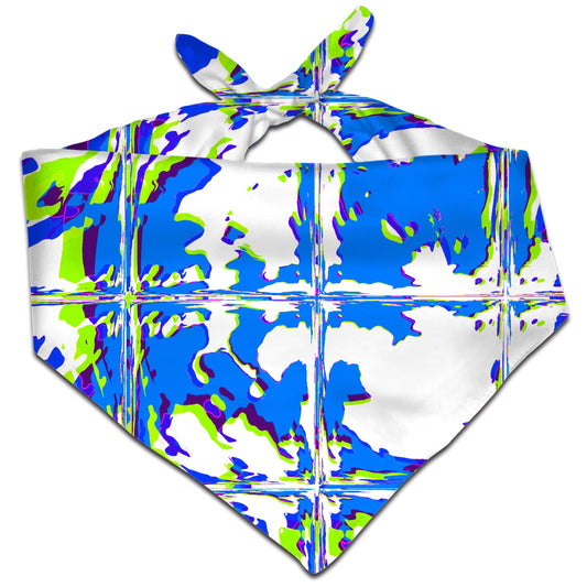 Blue Rave Glitch Bandana, Big Tex Funkadelic, | iEDM