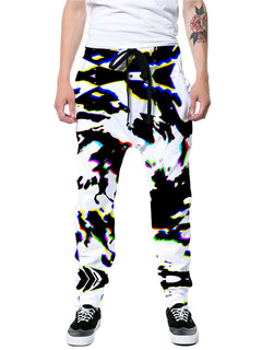 Big Tex Funkadelic - Cow Hide Print Rave Drip Joggers