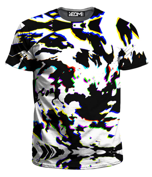Cow Hide Print Rave Drip Men's T-Shirt, Big Tex Funkadelic, | iEDM
