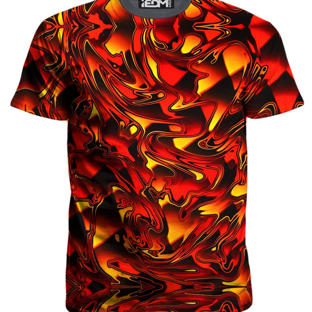 Fire Chromatic Melt Men's T-Shirt, Big Tex Funkadelic, | iEDM