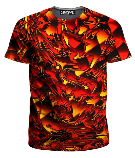 Fire Chromatic Melt Men's T-Shirt, Big Tex Funkadelic, | iEDM
