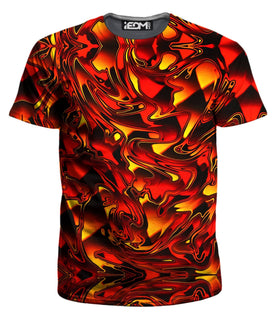 Big Tex Funkadelic - Fire Chromatic Melt Men's T-Shirt