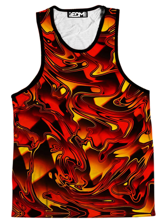 Fire Chromatic Melt Men's Tank, Big Tex Funkadelic, | iEDM