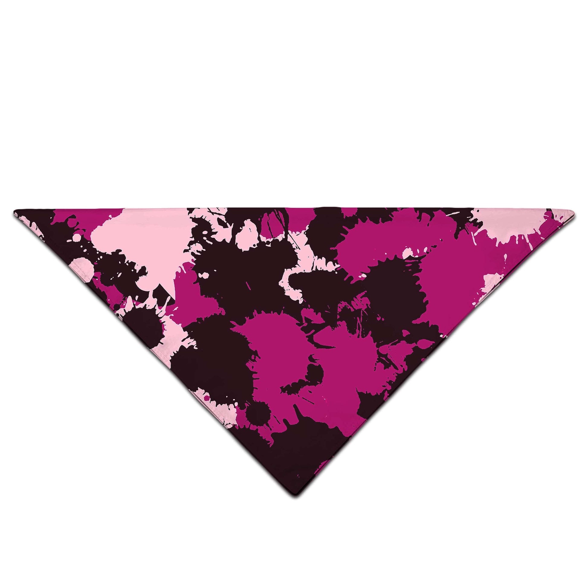 Mauve Pink Paint Splatter Camo Bandana, Big Tex Funkadelic, | iEDM