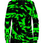 Neon Graffiti Paint Splatter Hoodie Dress, Big Tex Funkadelic, | iEDM