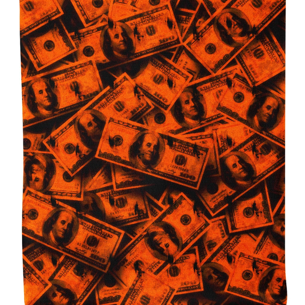 Orange Grunge Money Bandana Mask, Big Tex Funkadelic, | iEDM