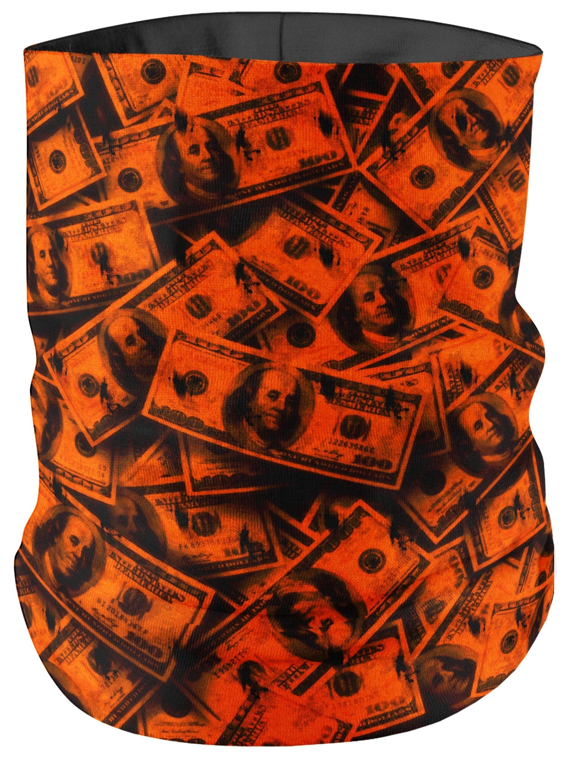 Orange Grunge Money Bandana Mask, Big Tex Funkadelic, | iEDM
