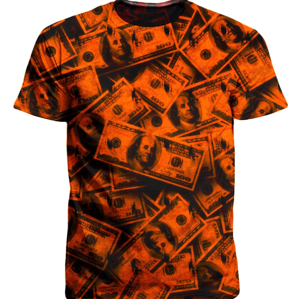 Orange Grunge Money Men's T-Shirt, Big Tex Funkadelic, | iEDM