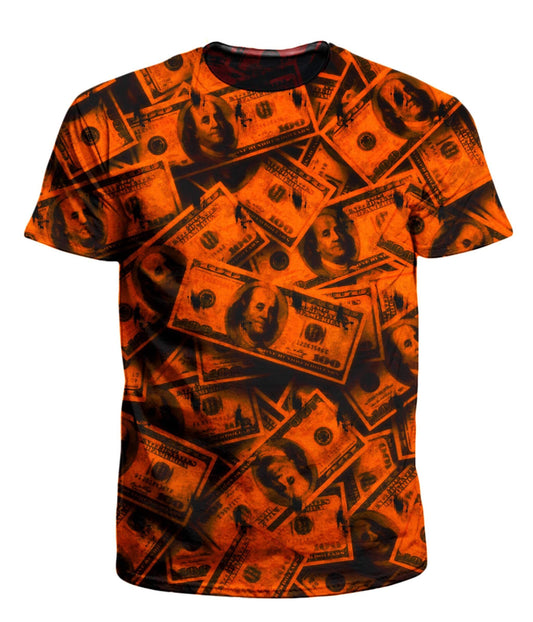 Orange Grunge Money Men's T-Shirt, Big Tex Funkadelic, | iEDM