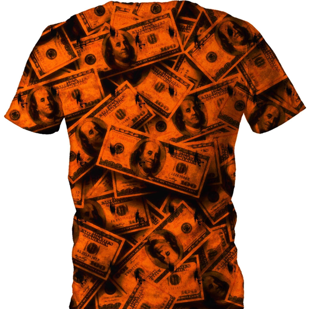 Orange Grunge Money Men's T-Shirt, Big Tex Funkadelic, | iEDM