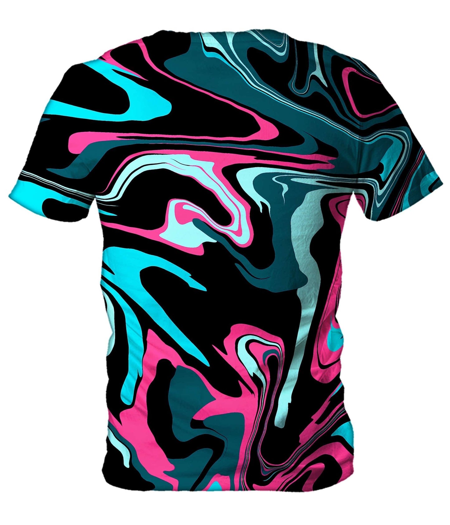 Pink Cyan Melt Men's T-Shirt, Big Tex Funkadelic, | iEDM