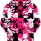 Pink Digital Unisex Zip-Up Hoodie, Big Tex Funkadelic, | iEDM