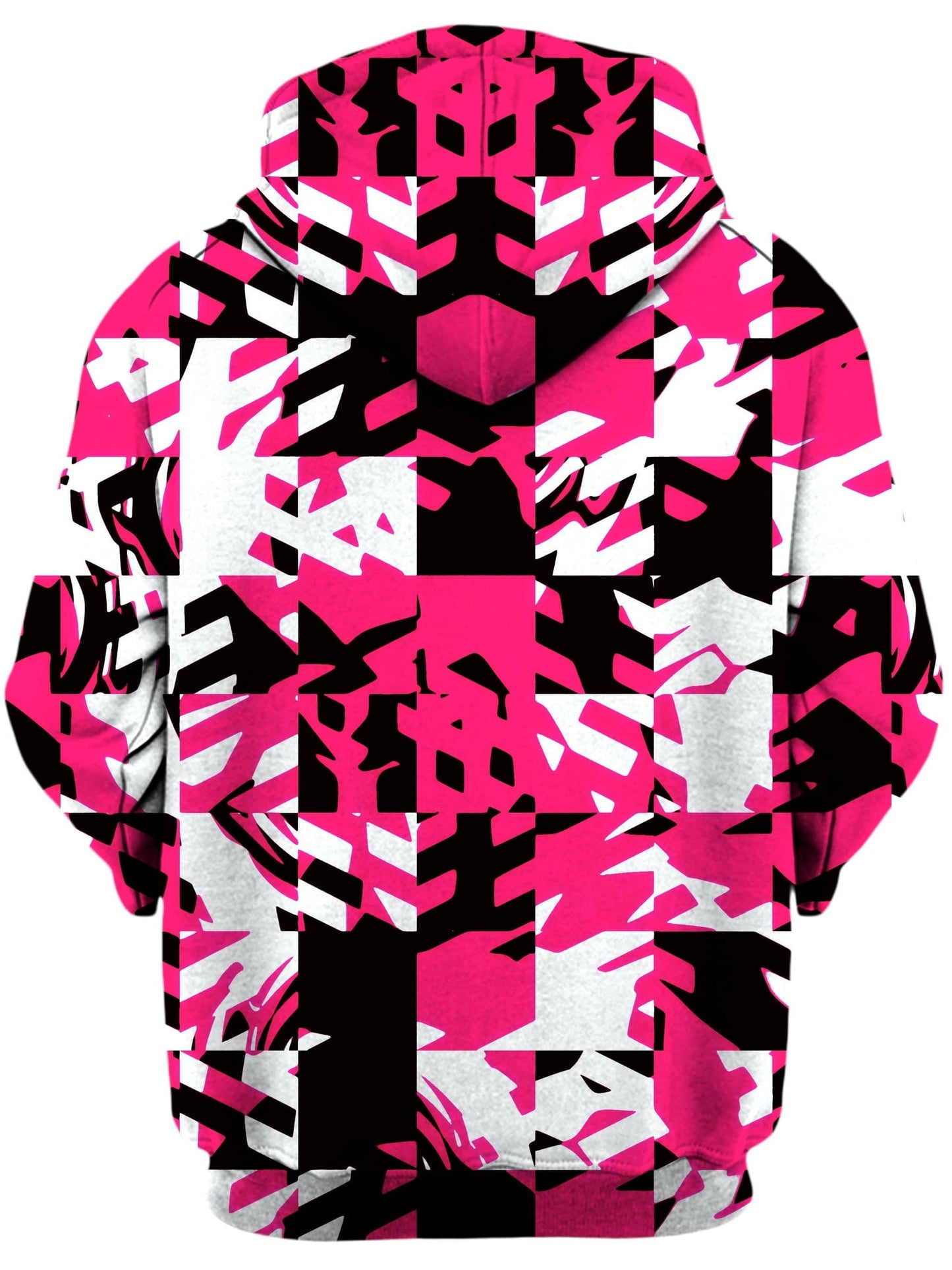 Pink Digital Unisex Zip-Up Hoodie, Big Tex Funkadelic, | iEDM
