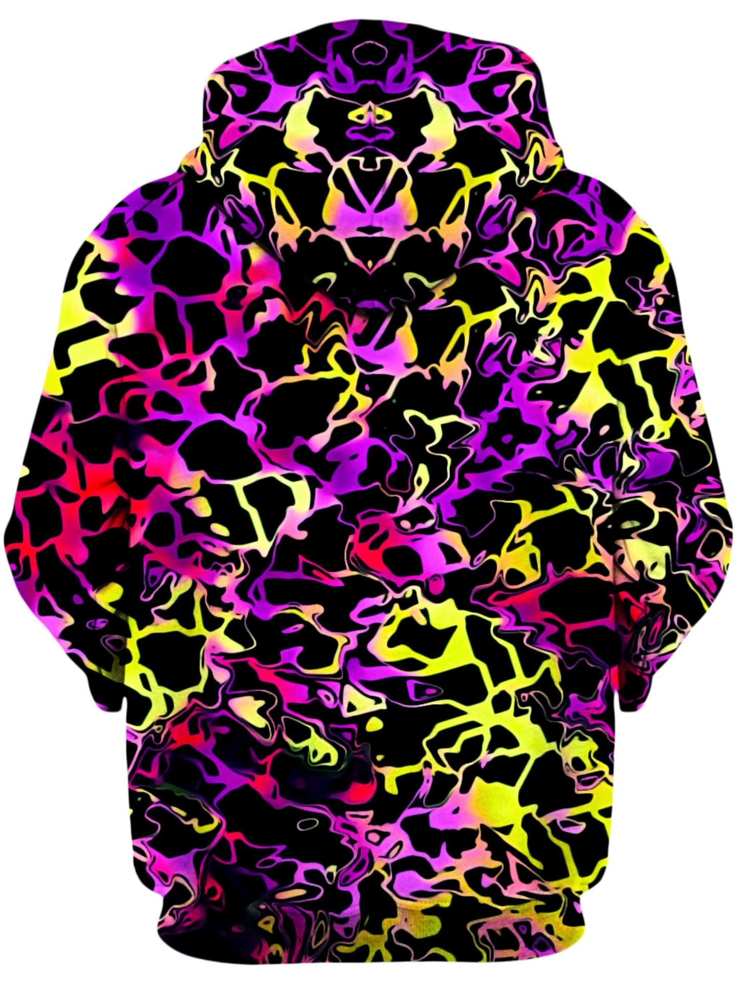 Psychedelic Rainbow Leopard Unisex Zip-Up Hoodie, Big Tex Funkadelic, | iEDM