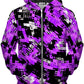 Purple Rave Drip Unisex Zip-Up Hoodie, Big Tex Funkadelic, | iEDM