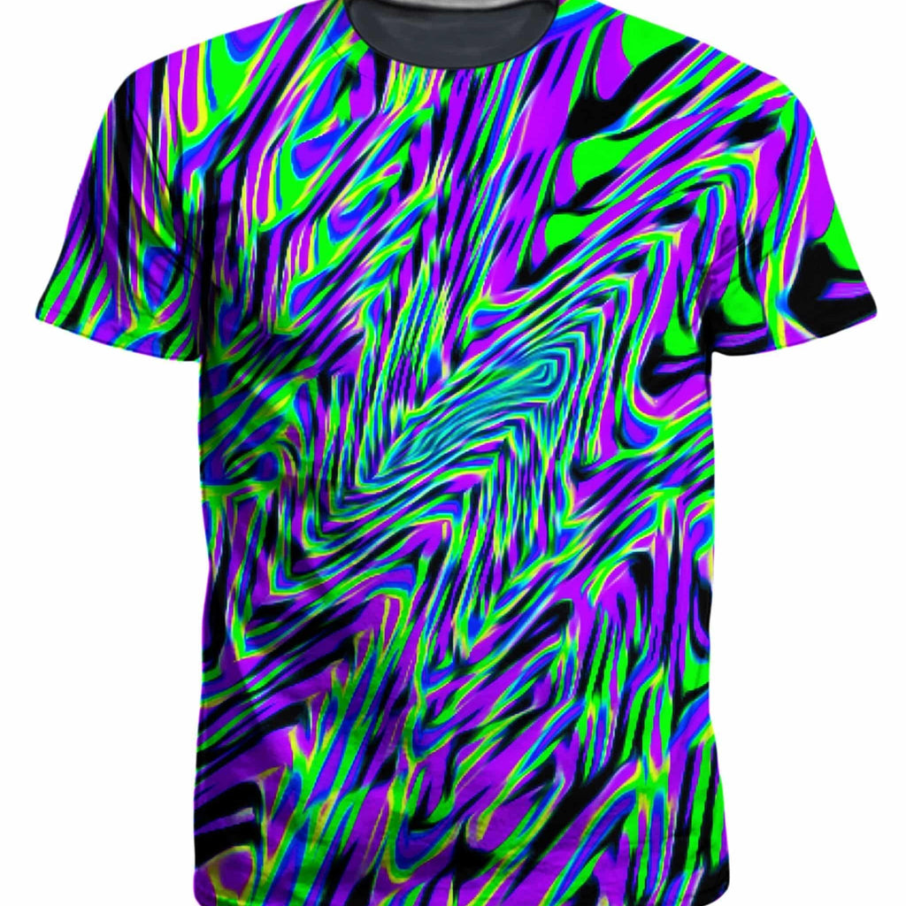 Purple Rave Fractal Men's T-Shirt, Big Tex Funkadelic, | iEDM