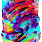 Rainbow Graffiti Explosion Bandana Mask, Big Tex Funkadelic, | iEDM
