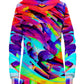 Rainbow Graffiti Explosion Hoodie Dress, Big Tex Funkadelic, | iEDM