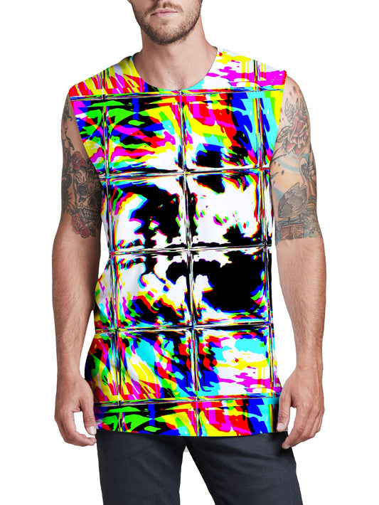 Rave Glitch Og Men's Muscle Tank, Big Tex Funkadelic, | iEDM