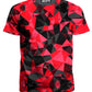 Red and Black Geo Men's T-Shirt, Big Tex Funkadelic, | iEDM