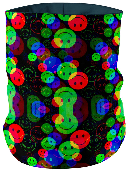 RGB Smile Glitch Bandana Mask, Big Tex Funkadelic, | iEDM