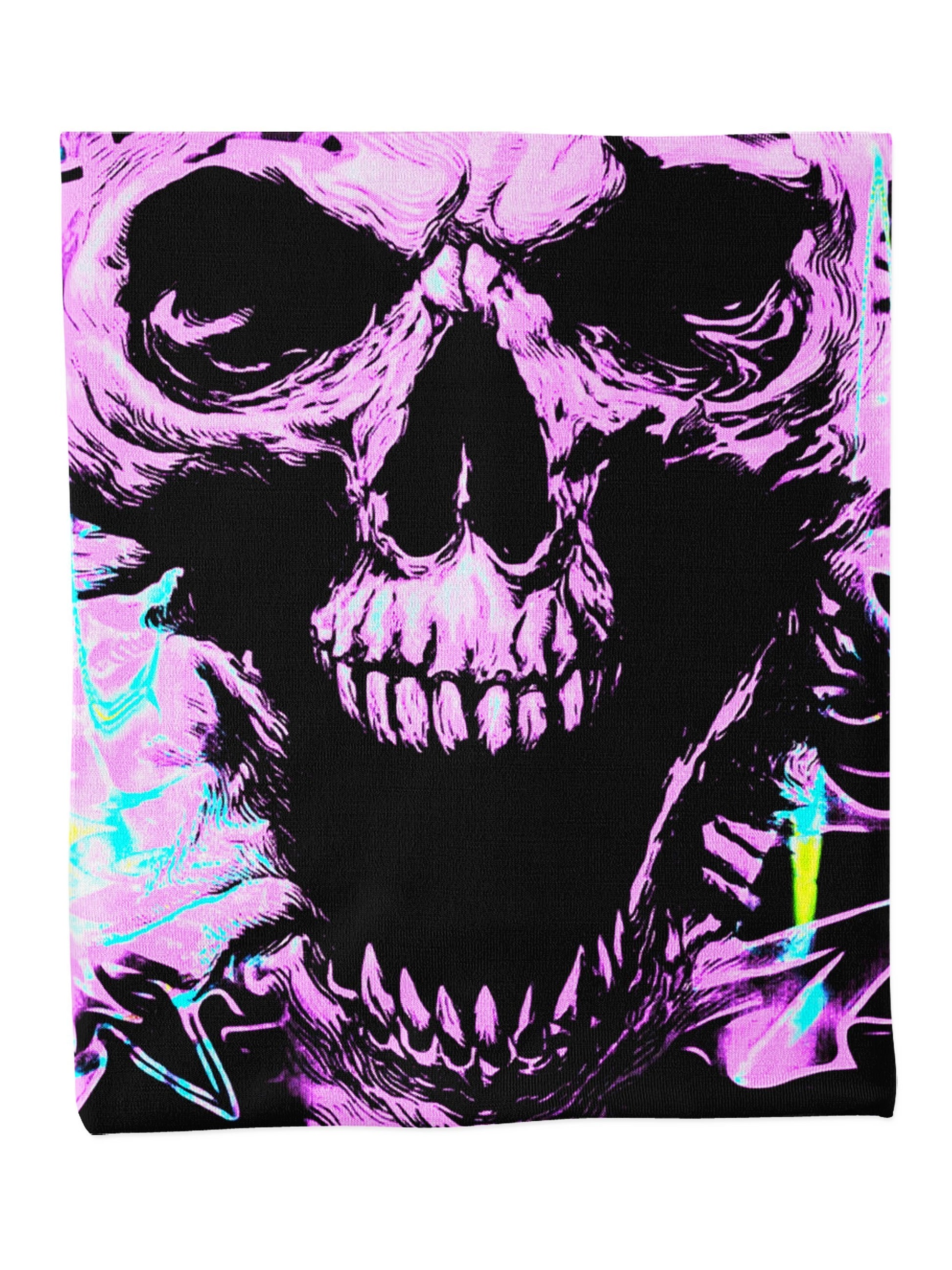 Big Tex Funkadelic Skull Graffiti Bandana Mask - iEDM