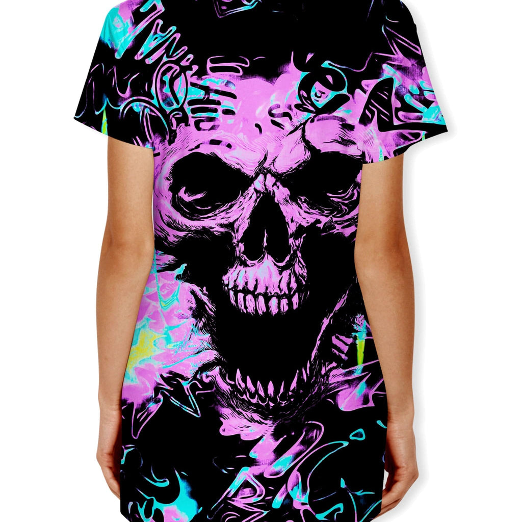 Skull Graffiti Drop Cut Unisex T-Shirt, Big Tex Funkadelic, | iEDM
