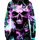 Big Tex Funkadelic Skull Graffiti Hoodie Dress - iEDM