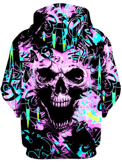 Big Tex Funkadelic - Skull Graffiti Unisex Zip-Up Hoodie