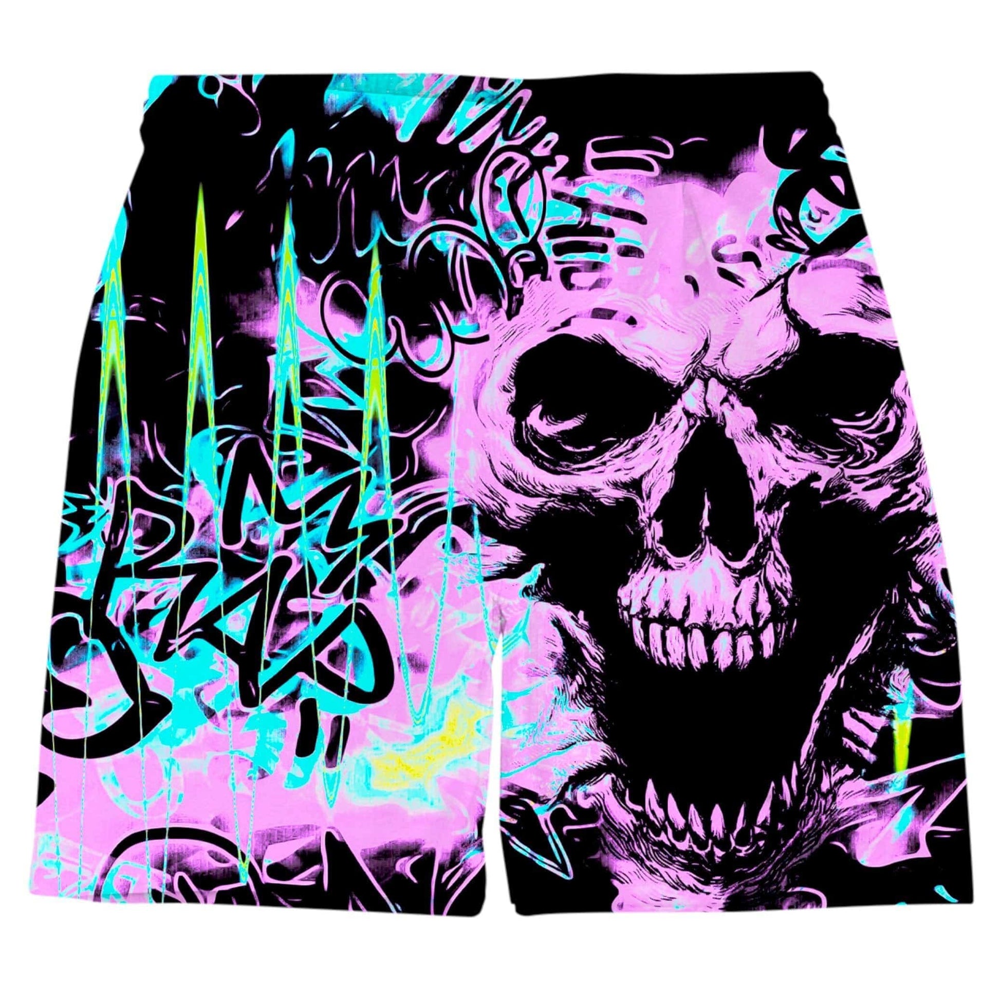 Skull Graffiti Weekend Shorts, Big Tex Funkadelic, | iEDM