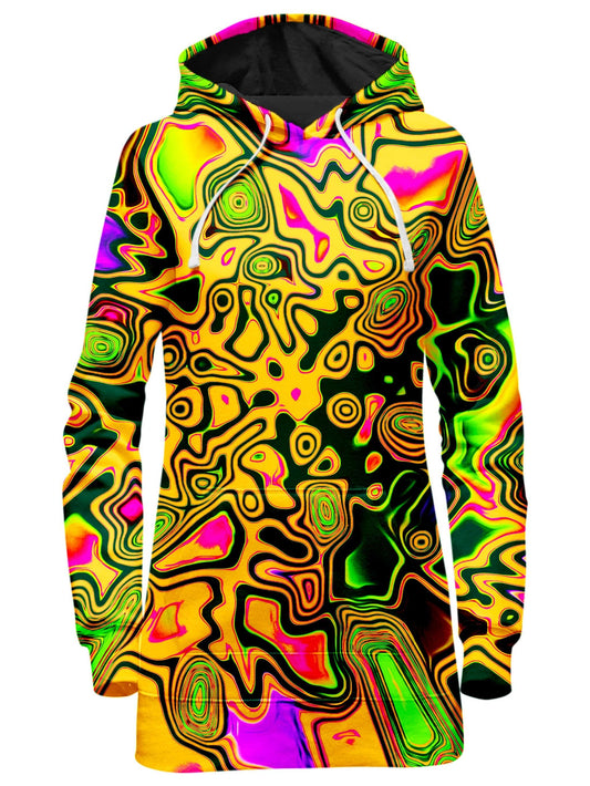 Splash of the 90s Hoodie Dress, Big Tex Funkadelic, | iEDM