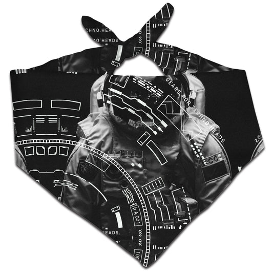 Gears For Techno Heads Bandana, Blacknote, | iEDM