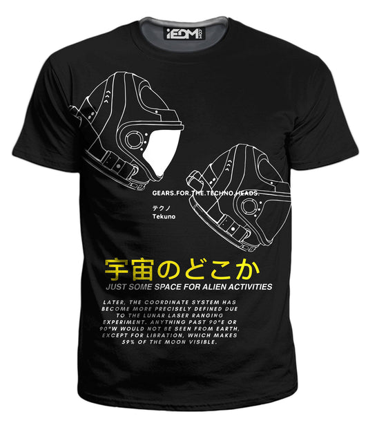 Space Man Men's T-Shirt, Blacknote, | iEDM