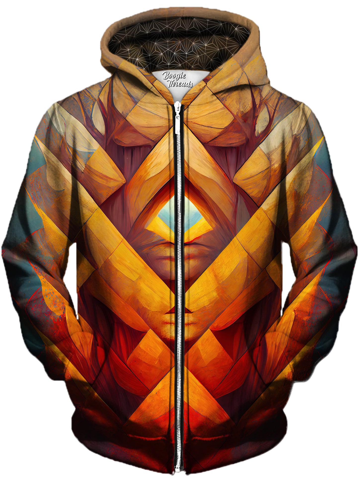 Bountiful Arrival Unisex Zip-Up Hoodie, Gratefully Dyed, | iEDM