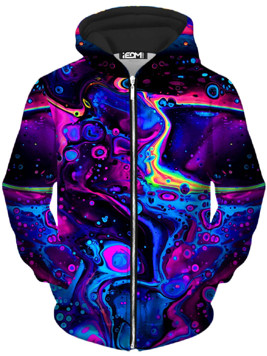 Acid Bath Unisex Zip-Up Hoodie, BrizBazaar, | iEDM