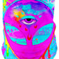 Alien Melt Pink Bandana Mask, BrizBazaar, | iEDM