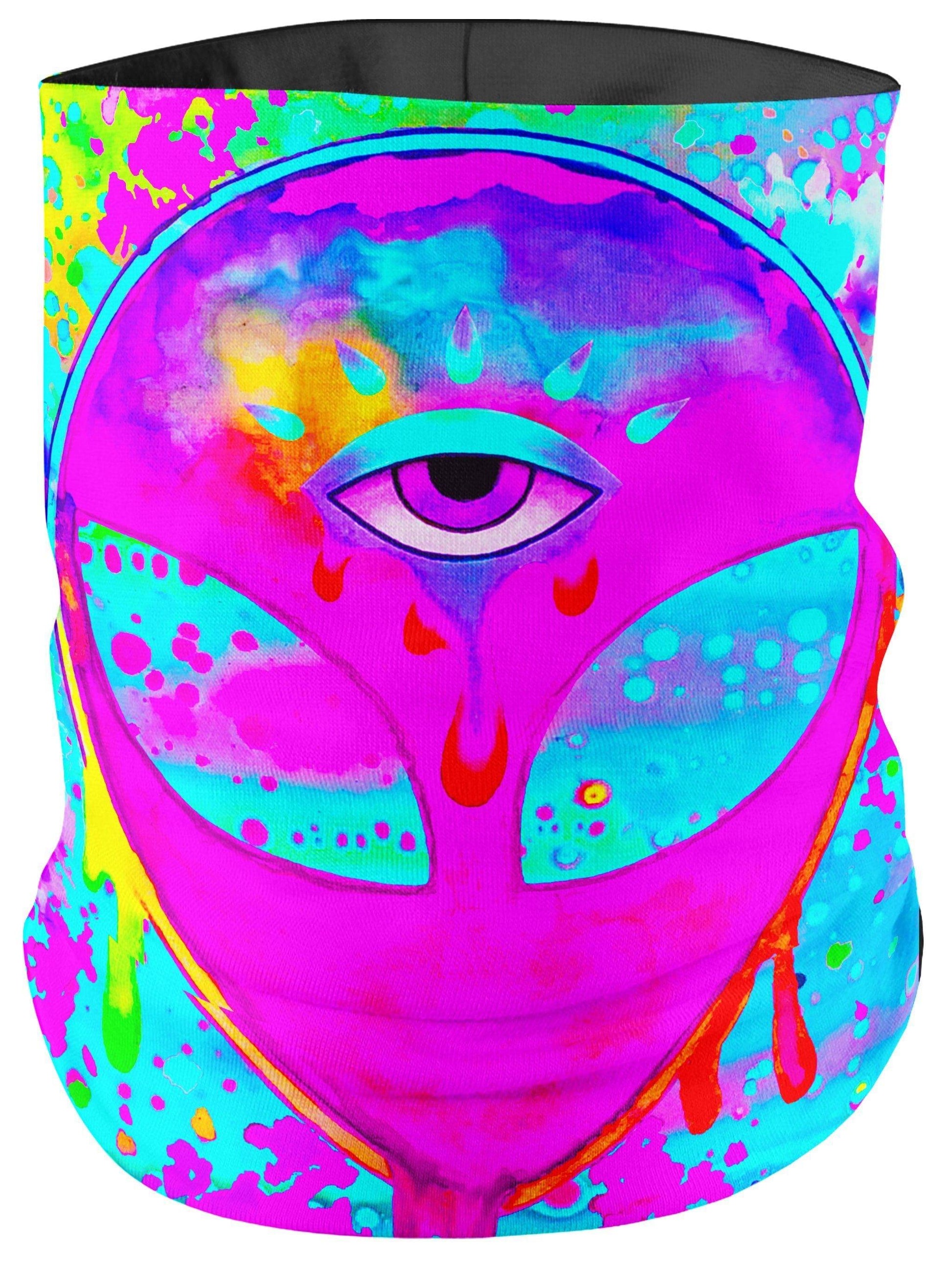 Alien Melt Pink Bandana Mask, BrizBazaar, | iEDM