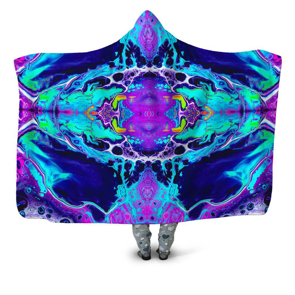 Aqua Daze Hooded Blanket, BrizBazaar, | iEDM