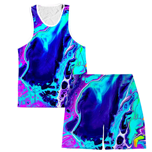Aqua Daze Tank and Shorts Combo, BrizBazaar, | iEDM