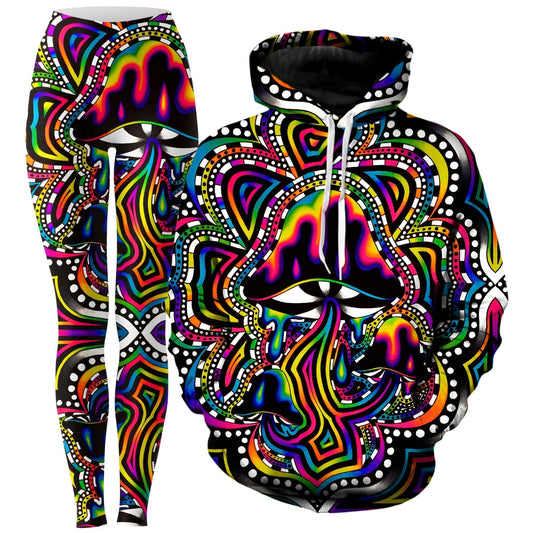 Briz Shroomz Hoodie and Leggings Combo, BrizBazaar, | iEDM