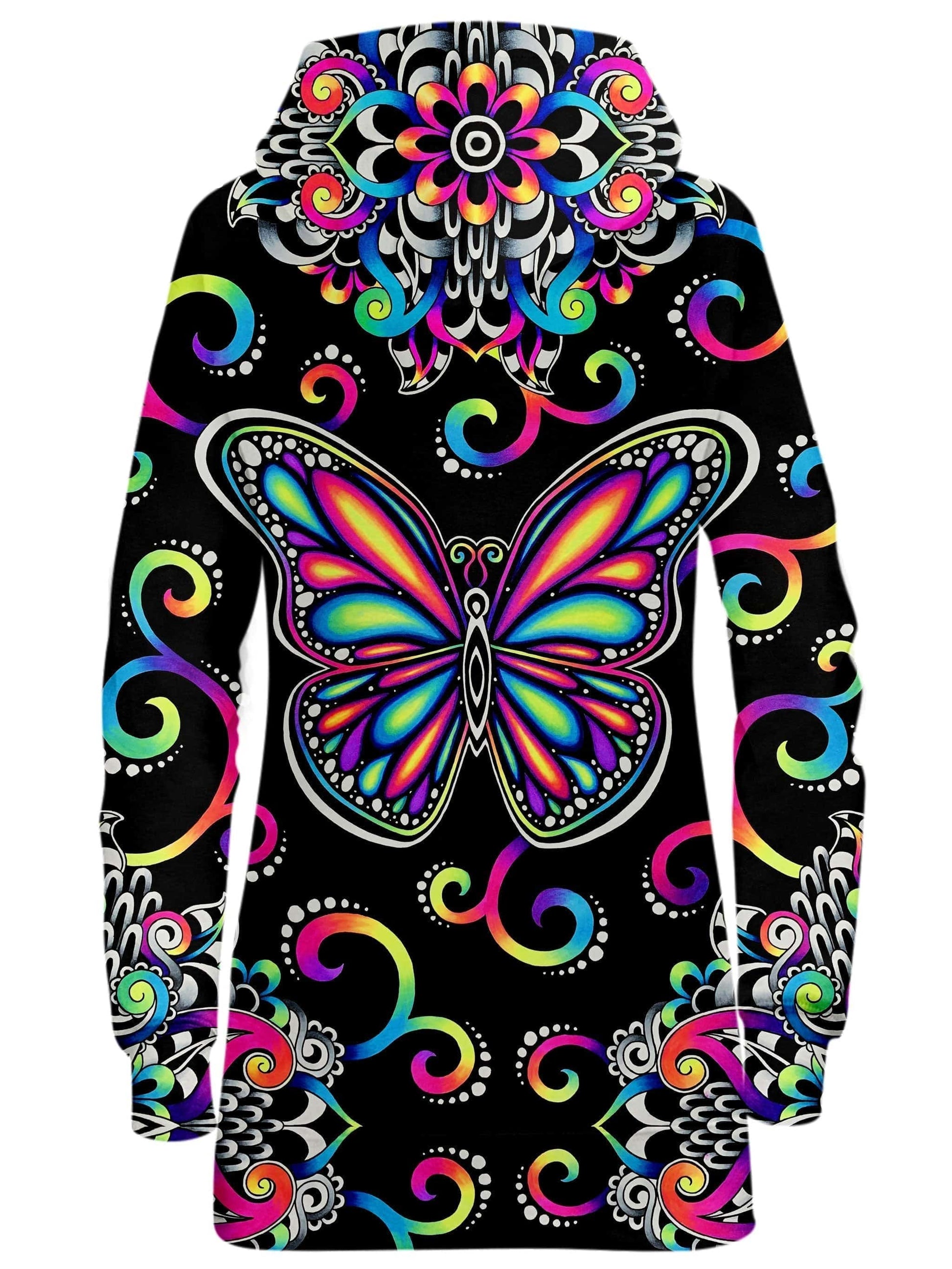 Butterfly Vibez Hoodie Dress – iEDM