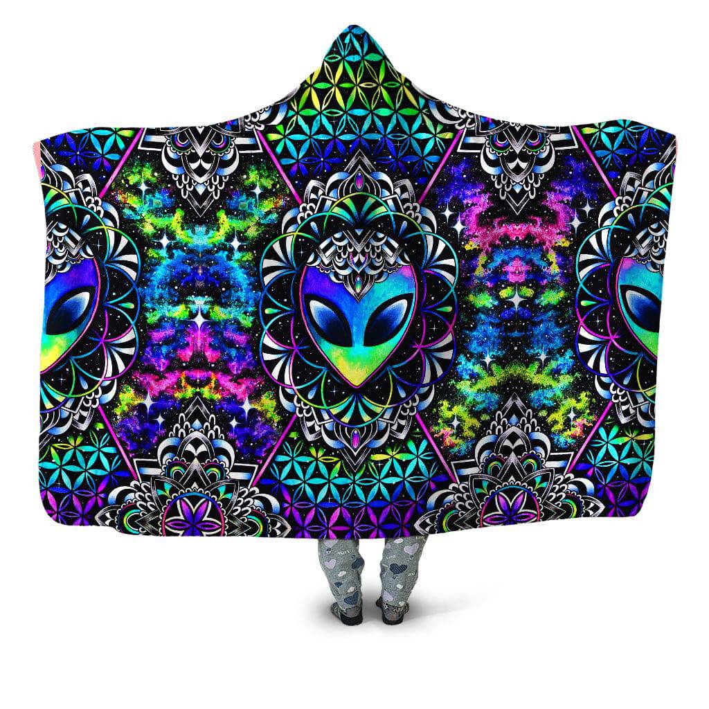 Conscious Cosmos Hooded Blanket, BrizBazaar, | iEDM