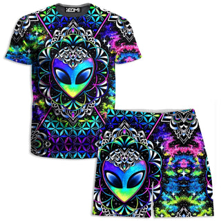 BrizBazaar - Conscious Cosmos T-Shirt and Shorts Combo