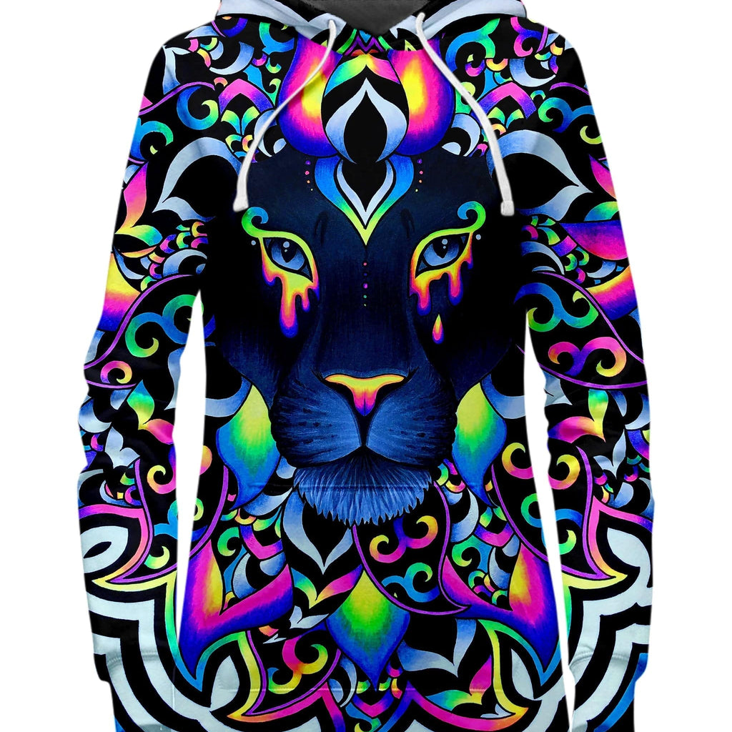 Electric Lion Hoodie Dress, BrizBazaar, | iEDM